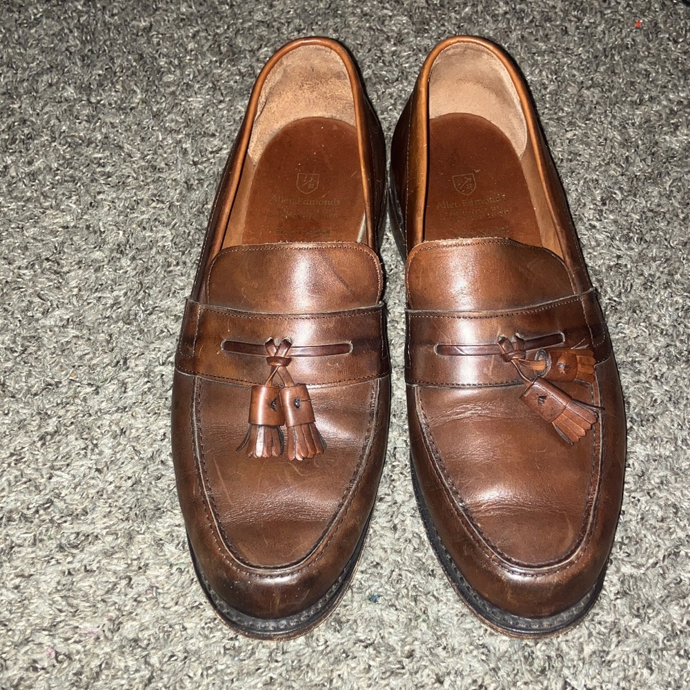 Allen Edmonds Hyde Street Tassel Leather Loafers Sz 11